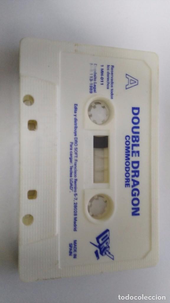 Videojuegos y consolas: juego en cinta de commodore 64 solo cinta double dragon - Foto 1