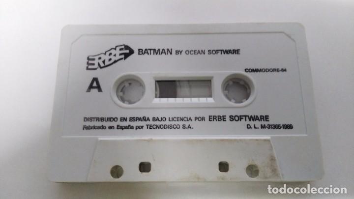 Videojuegos y consolas: juego en cinta de commodore 64 solo cinta batman - Foto 2
