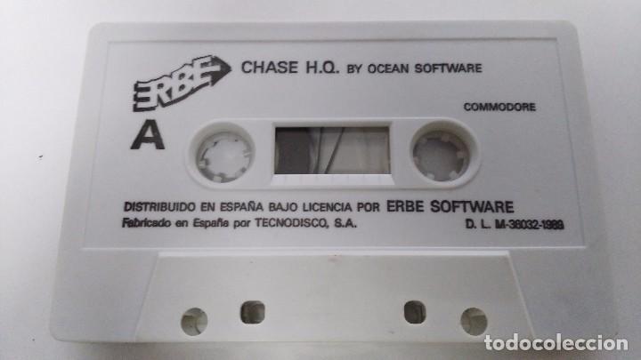 Videojuegos y consolas: juego en cinta de commodore 64 solo cinta chase hq - Foto 1