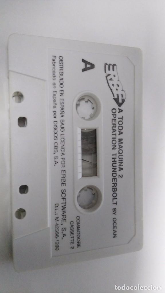 Videojuegos y consolas: juego en cinta de commodore 64 solo cinta a toda maquina 2 - Foto 1