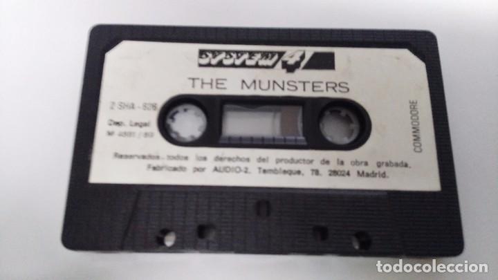 Videojuegos y consolas: juego en cinta de commodore 64 solo cinta the munsters - Foto 1