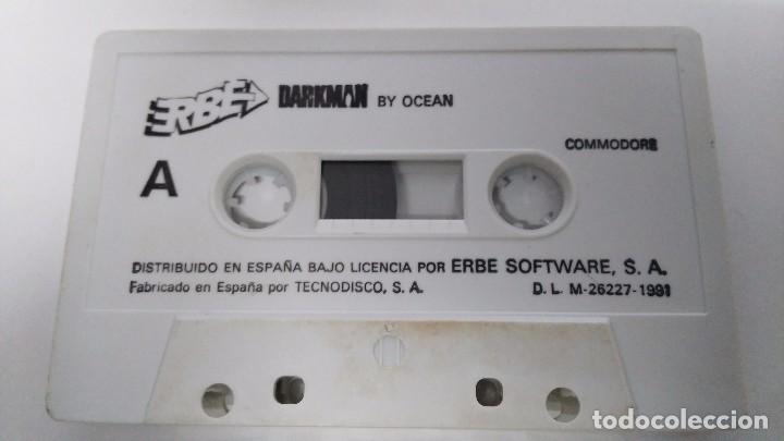 Videojuegos y consolas: juego en cinta de commodore 64 solo darkman - Foto 1