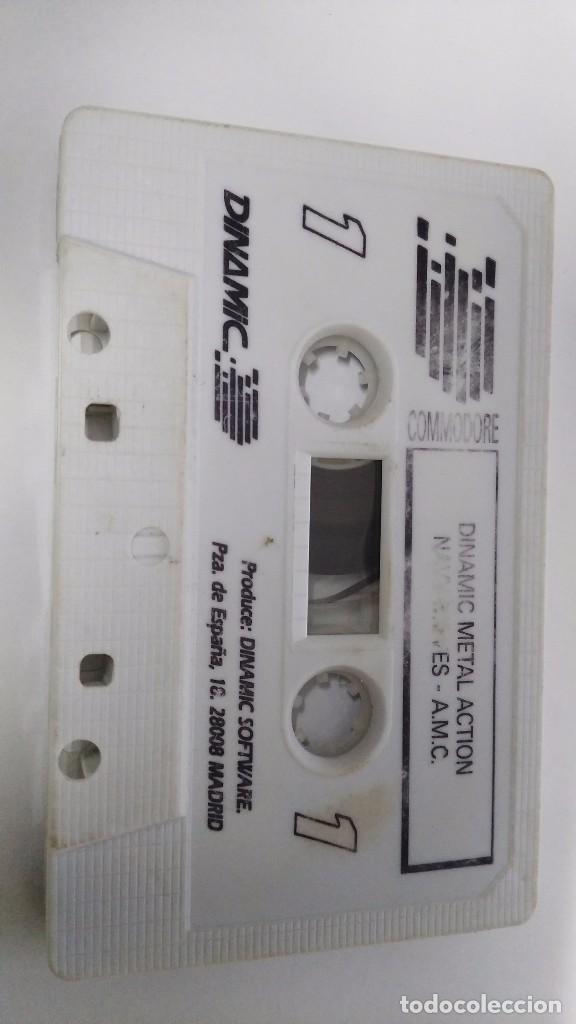 Videojuegos y consolas: juego en cinta de commodore 64 dinamic metal - Foto 1
