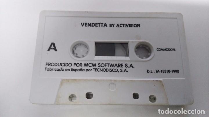 Videojuegos y consolas: juego en cinta de commodore 64 vendetta - Foto 1