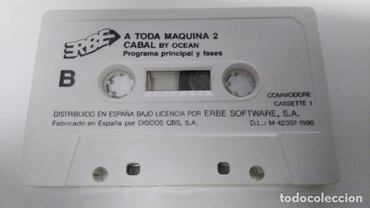 Videojuegos y consolas: juego en cinta de commodore 64 a toda maquina 2 - Foto 2
