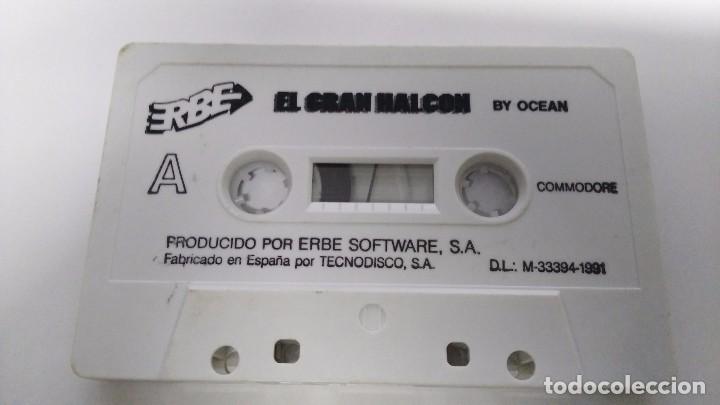 Videojuegos y consolas: juego en cinta de commodore 64  el gran halcon - Foto 1