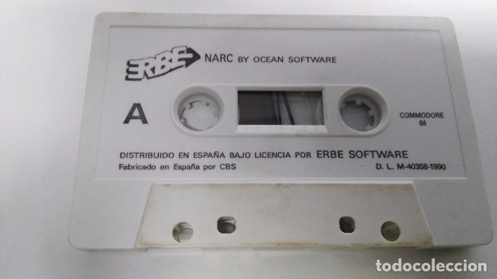 Videojuegos y consolas: juego en cinta de commodore 64 narc - Foto 1