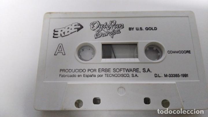Videojuegos y consolas: juego en cinta de commodore 64 out run - Foto 1