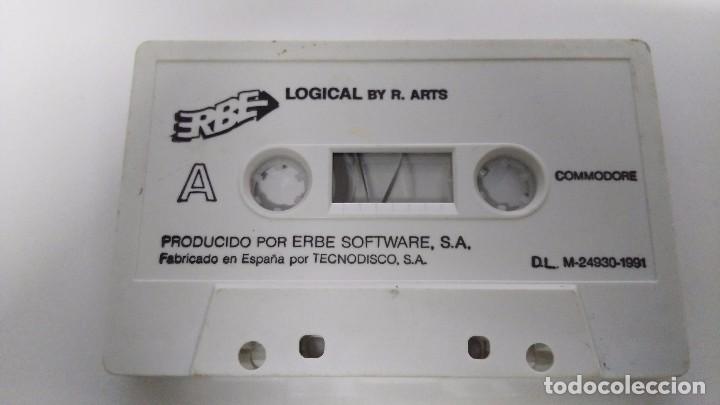 Videojuegos y consolas: juego en cinta de commodore 64 logical - Foto 1
