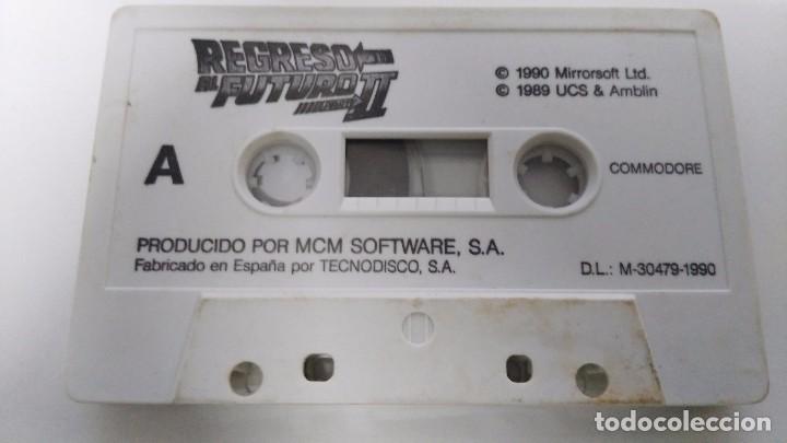 Videojuegos y consolas: juego en cinta de commodore 64  regreso al futuro 2 - Foto 1