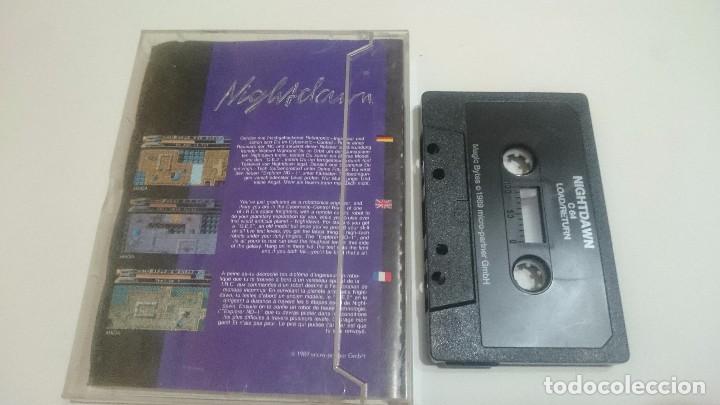 Videojuegos y consolas: JUEGO CASSETTE NIGHTDAWN COMMODORE 64 128 CMB 64 C64 PAL - Foto 2