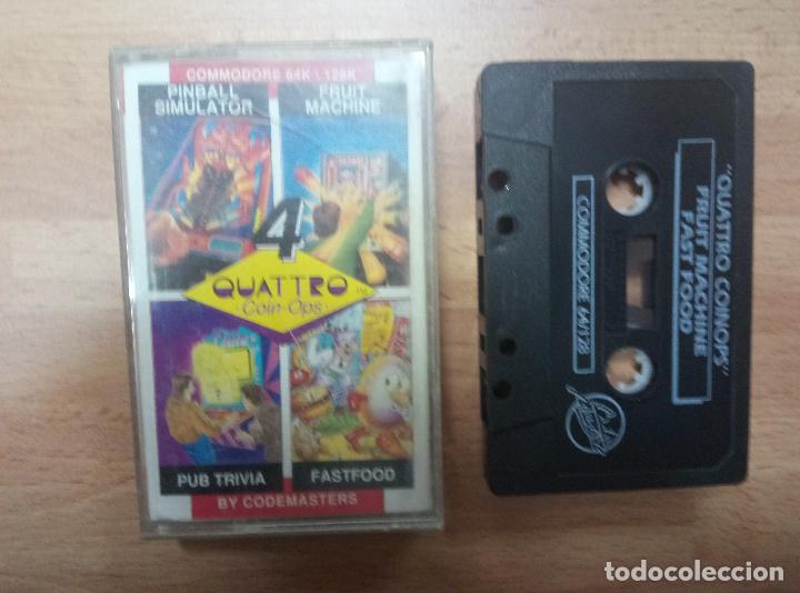 Videojuegos y consolas: Quattro coin ops - Commodore - Foto 1