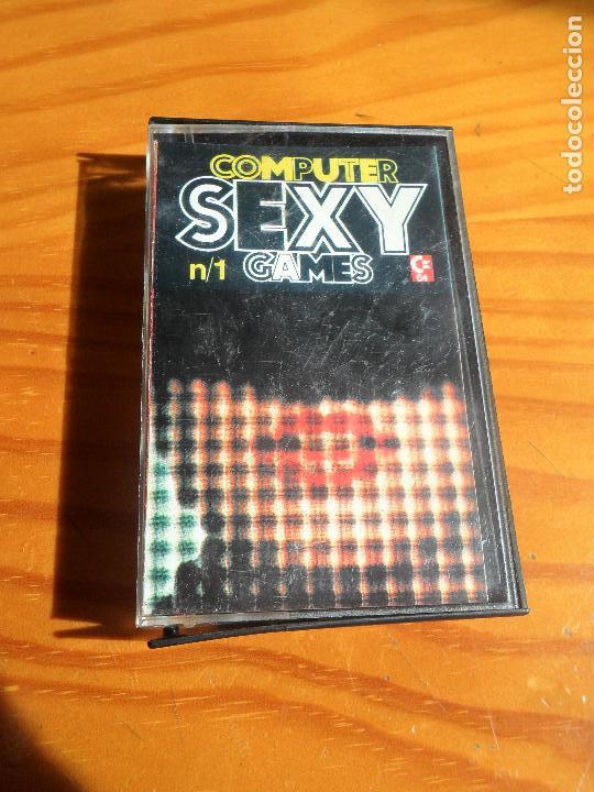Videojuegos y consolas: COMMODORE - COMPUTER SEXY GAMES 1 - CASETE JUEGO - - Foto 1