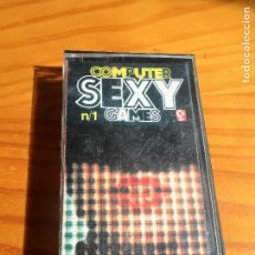 Videojuegos y Consolas: COMMODORE - COMPUTER SEXY GAMES 1 - CASETE JUEGO -. Lote 84341040