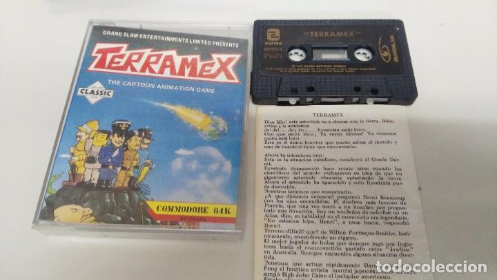 Videojuegos y consolas: juego para commodore 64 terramex - Foto 3