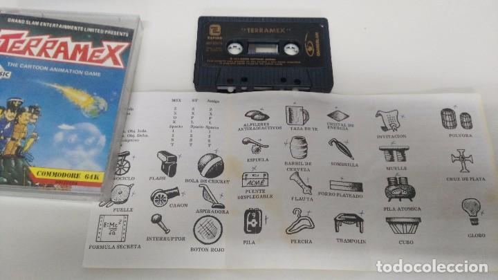 Videojuegos y consolas: juego para commodore 64 terramex - Foto 4
