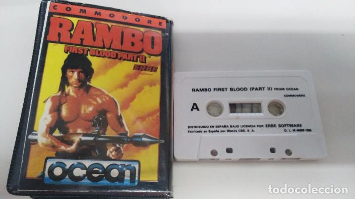 Videojuegos y consolas: juego para commodore 64 rambo - Foto 3