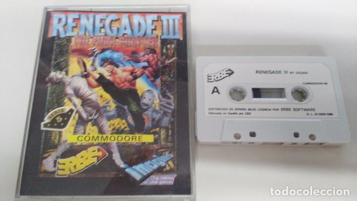 Videojuegos y consolas: juego para commodore 64  renegade III - Foto 4