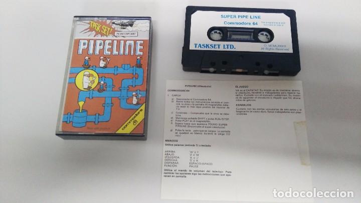 Videojuegos y consolas: juego para commodore 64 pipeline - Foto 2