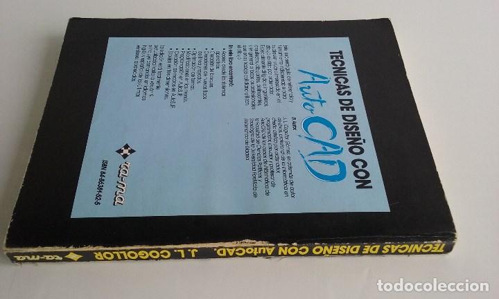 Videojuegos y consolas: LIBRO/TECNICAS DE DISE&Ntilde;O CON AUTO CAD-SPECTRUM/COMMODORE/AMSTRAD/. - Foto 2
