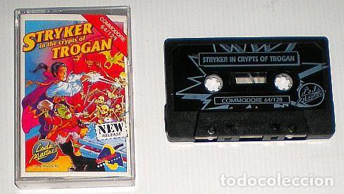 Videojuegos y consolas: Striker in the Crypts of Trogan [Simmer Software] 1992 Codemasters [Commodore 64 C64] - Foto 3