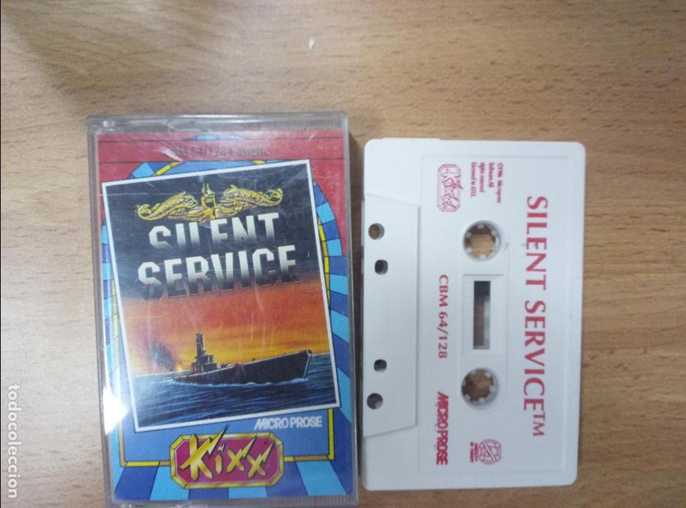 Videojuegos y consolas: Silent Service - Commodore - Foto 1