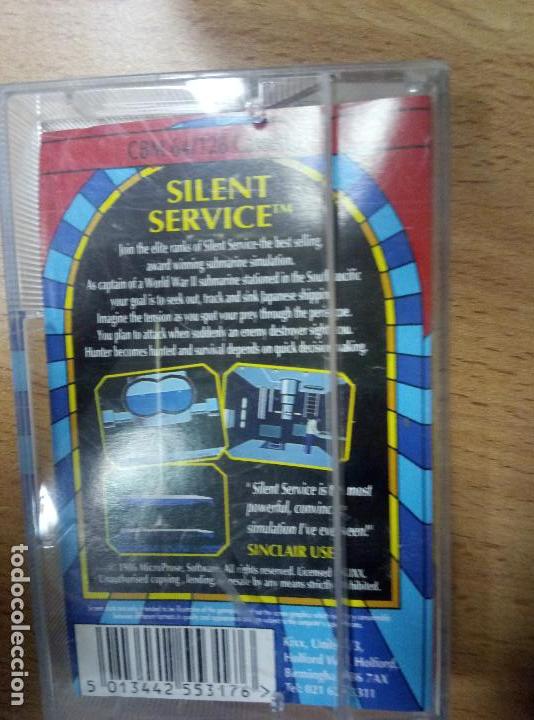 Videojuegos y consolas: Silent Service - Commodore - Foto 2