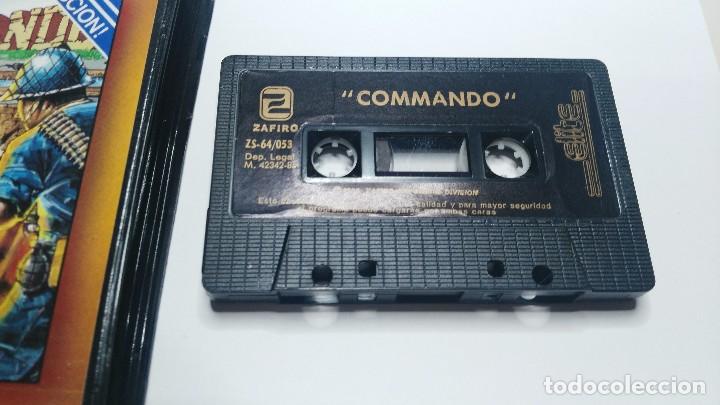 Videojuegos y consolas: antiguo juego commodore comando - Foto 3