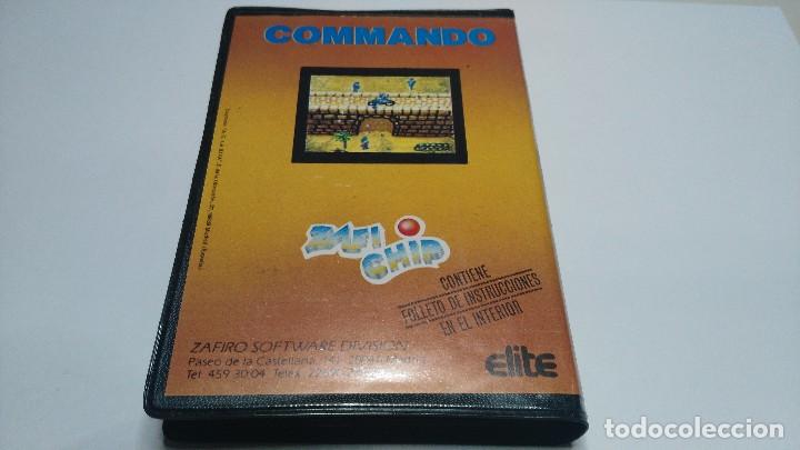 Videojuegos y consolas: antiguo juego commodore comando - Foto 4