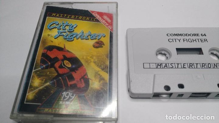 Videojuegos y consolas: antiguo juego commodore city fighter - Foto 2