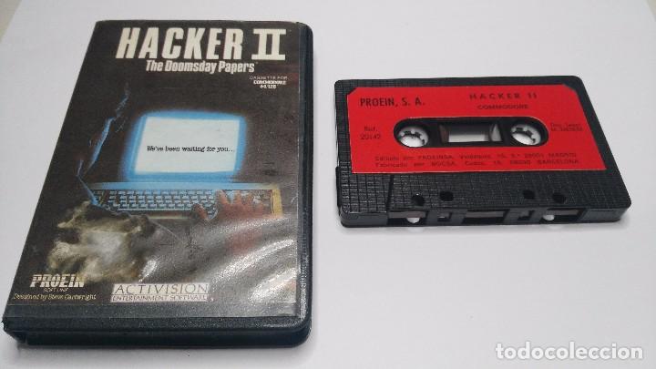 Videojuegos y consolas: antiguo juego commodore hacker II - Foto 1