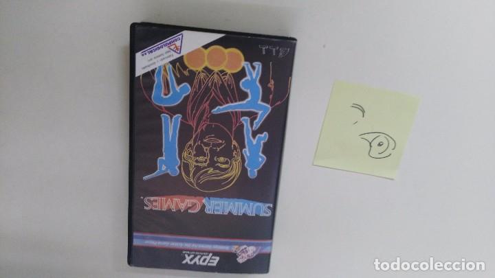 Videojuegos y consolas: antiguo juego para commodore summer games - Foto 1
