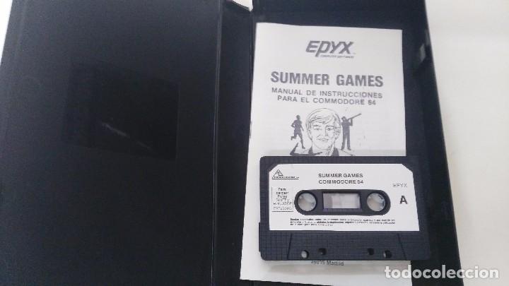 Videojuegos y consolas: antiguo juego para commodore summer games - Foto 2