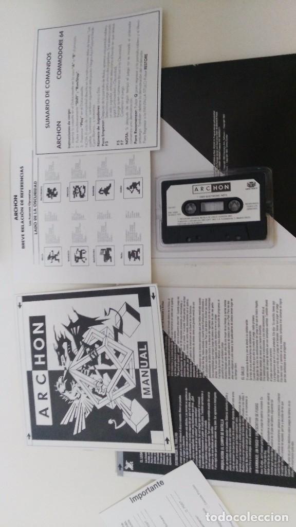 Videojuegos y consolas: antiguo juego para commodore archon  juego roll - Foto 3