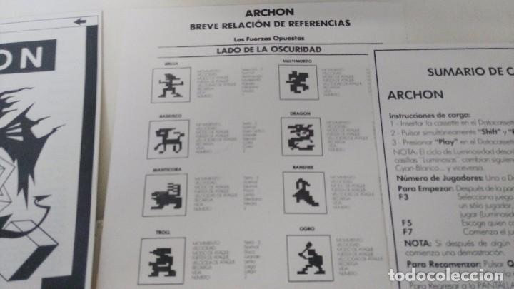 Videojuegos y consolas: antiguo juego para commodore archon  juego roll - Foto 4