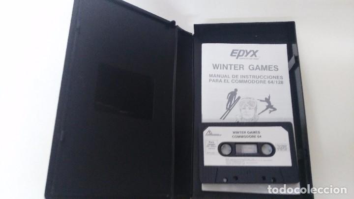 Videojuegos y consolas: antiguo juego para commodore winter  games - Foto 2