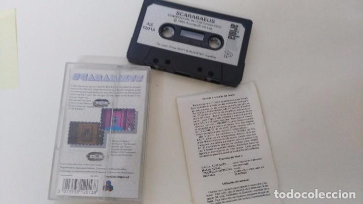 Videojuegos y consolas: antiguo juego para commodore scarabaeus - Foto 2