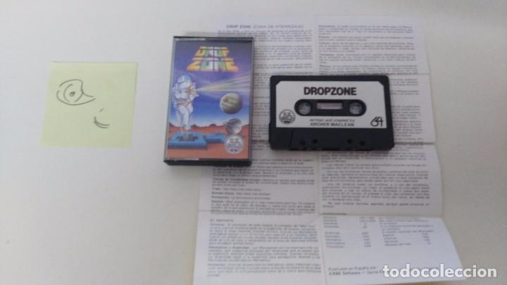 Videojuegos y consolas: antiguo juego para commodore dropzone - Foto 1