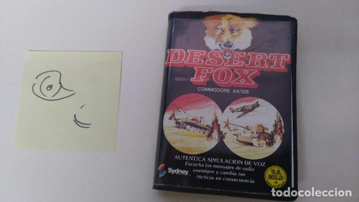 Videojuegos y consolas: antiguo juego para commodore desert fox - Foto 1