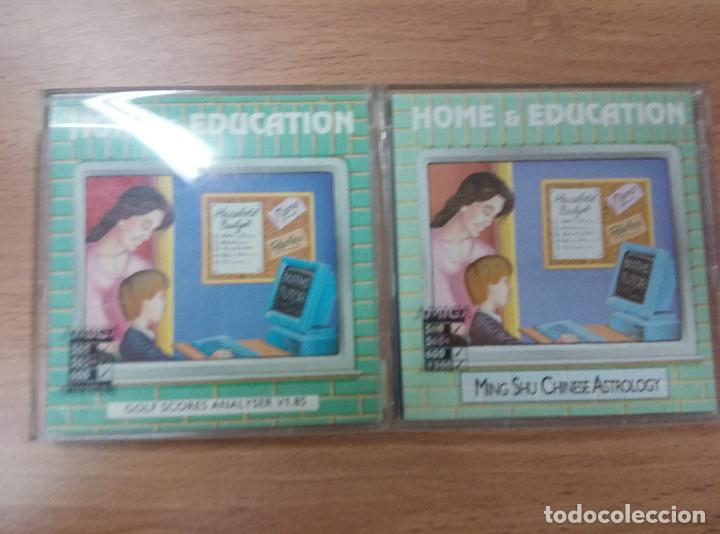 Videojuegos y consolas: Dos discos home & education - AMIGA - Foto 1