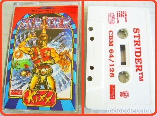 Videojuegos y consolas: Strider [Tiertex] 1990 Capcom (US Gold / Kixx) [Commodore 64 C64] - Foto 2