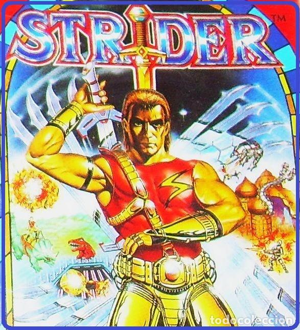 Videojuegos y consolas: Strider [Tiertex] 1990 Capcom (US Gold / Kixx) [Commodore 64 C64] - Foto 3