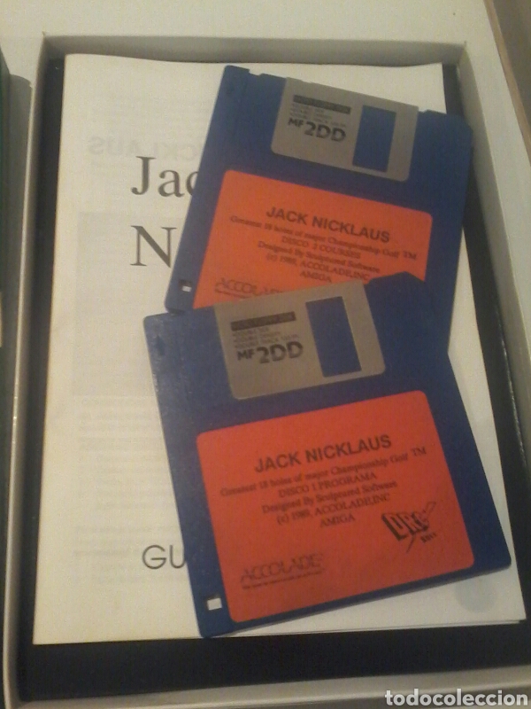 Videojuegos y consolas: Videojuego Jack Nicklaus Golf Commodore Amiga disk - Foto 2