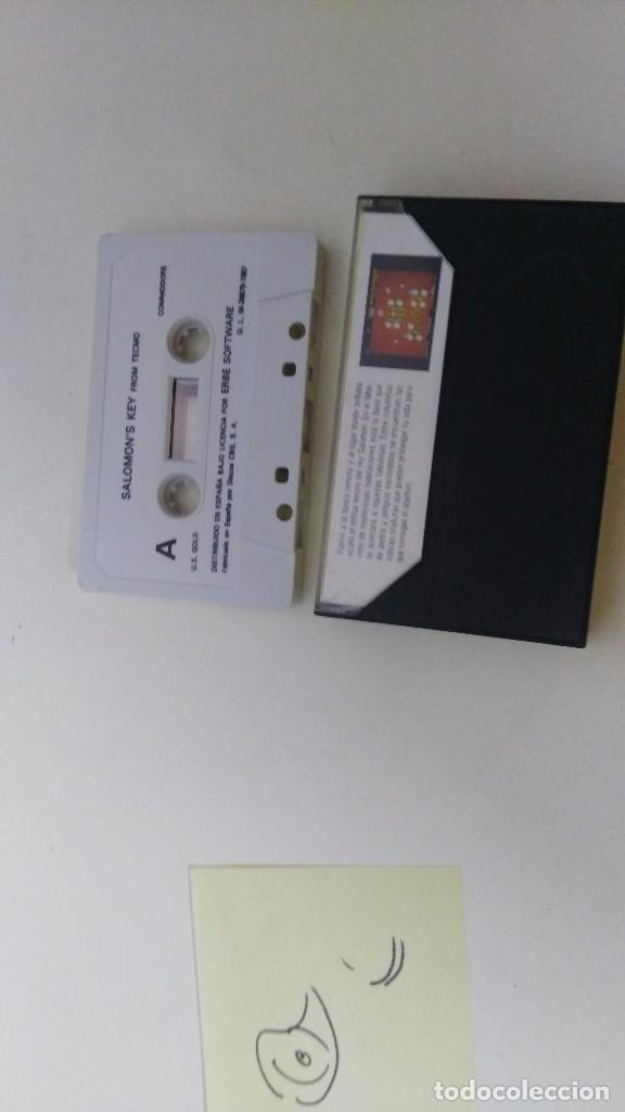 Videojuegos y consolas: juego para commodore 64 solomons key  salomons key - Foto 2