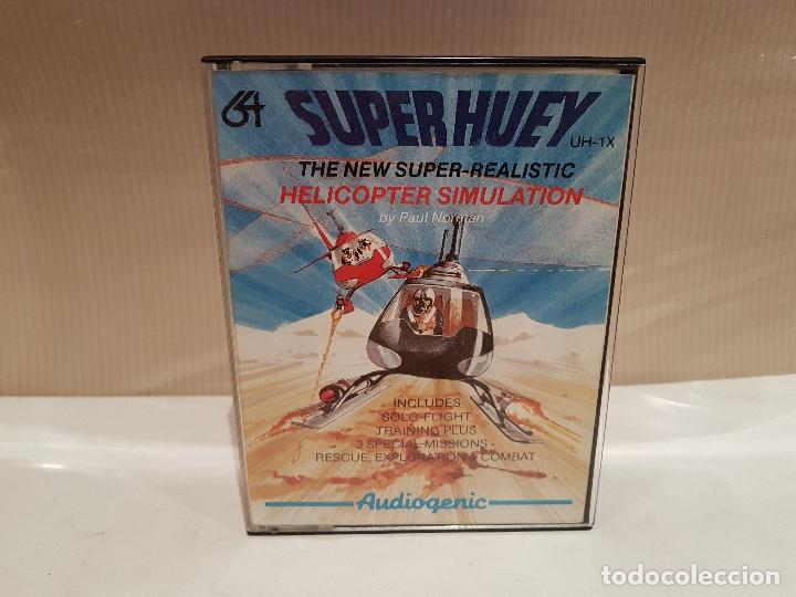 Videojuegos y consolas: juego comodore 64 super huey helicopter simulation - Foto 3