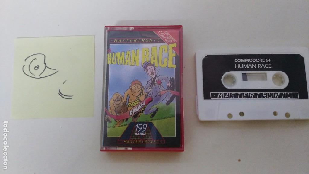 Videojuegos y consolas: juego para commodore 64 human race - Foto 1