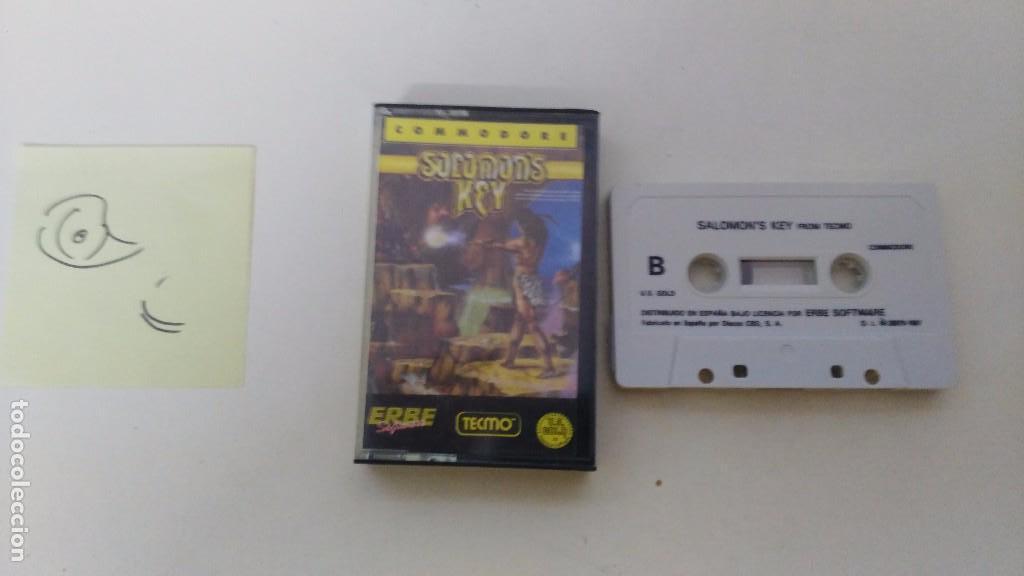 Videojuegos y consolas: juego para commodore 64 solomons key  salomons key - Foto 1