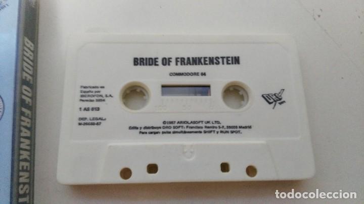 Videojuegos y consolas: juego antiguo para commodore 64 bride of  frankenstein - Foto 3