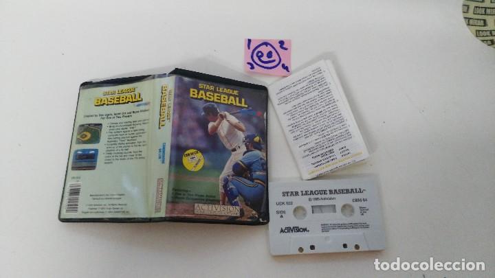 Videojuegos y consolas: juego antiguo para commodore 64 star league basseball - Foto 1