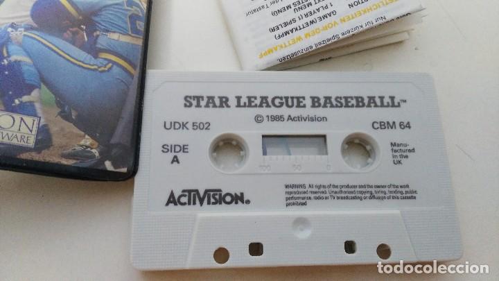 Videojuegos y consolas: juego antiguo para commodore 64 star league basseball - Foto 2